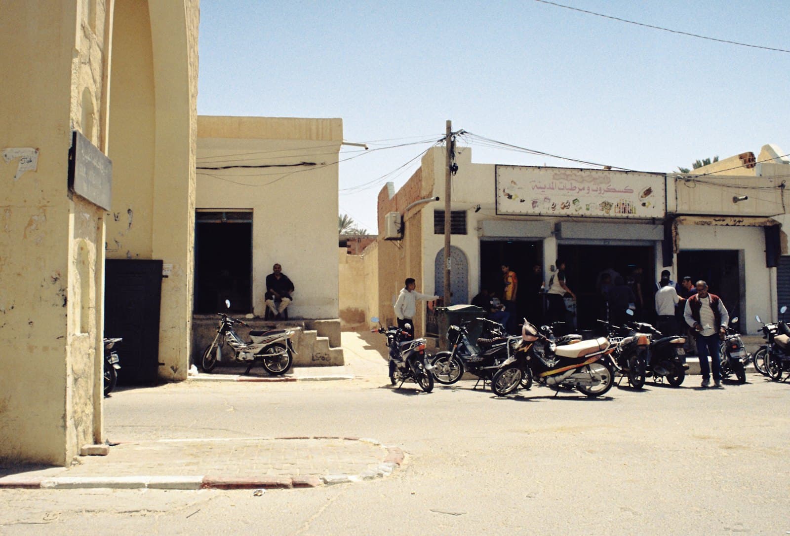 Une rue commerçante d'Abengourou